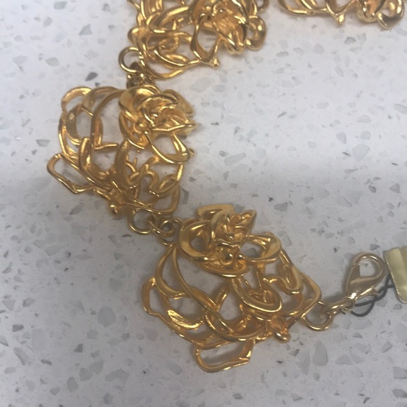 Vintage Wendy Olinger  Gold-tone Bracelet - Picture 4 of 8